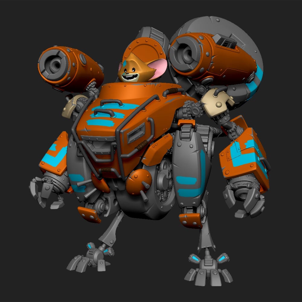 Mech Mice Board Game